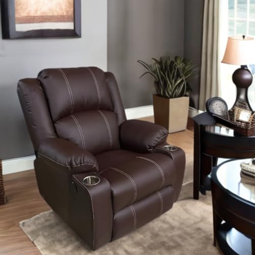 Image of Lofty Dreams Automatic Recliner Sofa 1 Seater - Luxurious Design, Plush Support, Durable Build, and 5-Year Warranty for Ultimate Comfort
