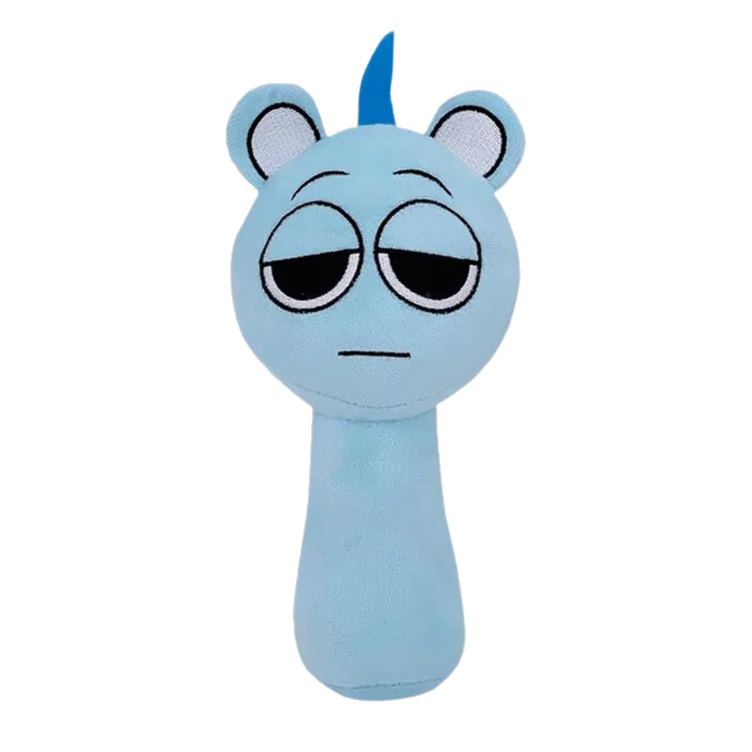TechMax Solution Blue Shy Sprunki Plush Toys-image-17