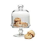 Pasabahce 96386 Small Glass Patisserie with Lid, Image