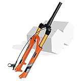 ZECHAO 120/130/140mm Travel Mountain Bike Suspension Fork,9mm Axle Disc Brake Shock...