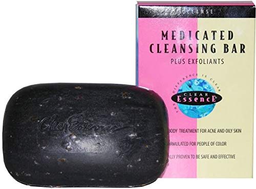 Clear Essence Plus Exfoliants Medicated Cleansing Bar (Pack of 6)