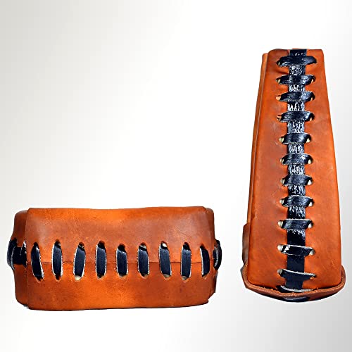Hilason Horse Western Saddle Stirrup Leather Stirrups Pair #TOP2