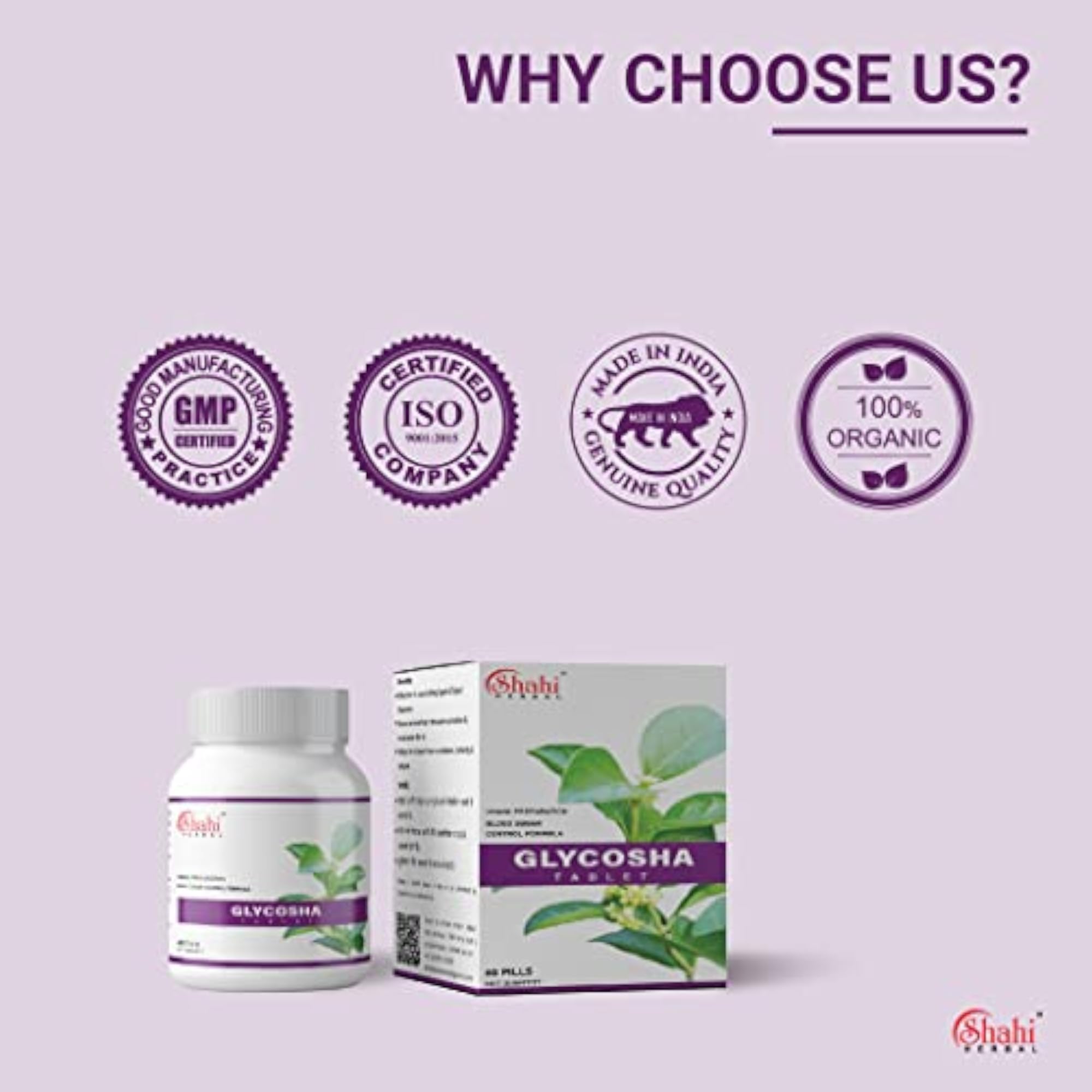 Glycosha Tablets, 60 Tablets