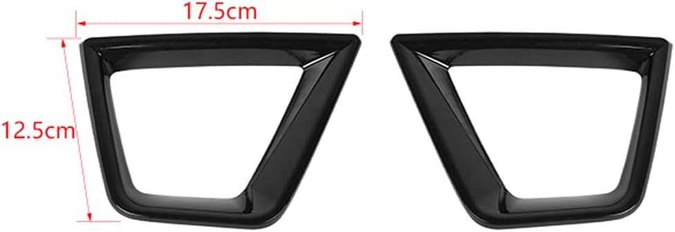 Front Turn Signal Light Guard Cover Lamp Trim Frame Bezel for Jeep Renegade 2019 2020 2021 2022 2023 2024 Exterior Accessories