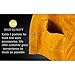 FaroLy Adult Leather Welding Jacket Heat Flame Resistant Weld Coat Flame Protection with Tool Pockets Mechanics (Color : Yellow, Size : X-Large)