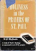 Holiness in the prayers of St. Paul B0007FGUYI Book Cover