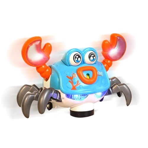 Jouet crabe rampant interactif pour inciter bébé à marcher sans pleurs