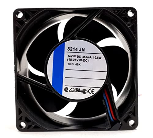 Ventilador de refrigeración 8038 24V para solucionar sobrecalentamiento en cuadros eléctricos