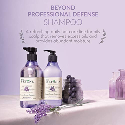 Eco Beyond Scalp Shampoo For Oily Hair, Natural Strengthener For Hair Loss & Itchy Scalp - Volumizing Moisturizing Treatment [No Paraben] 15.22 Oz #TOP1