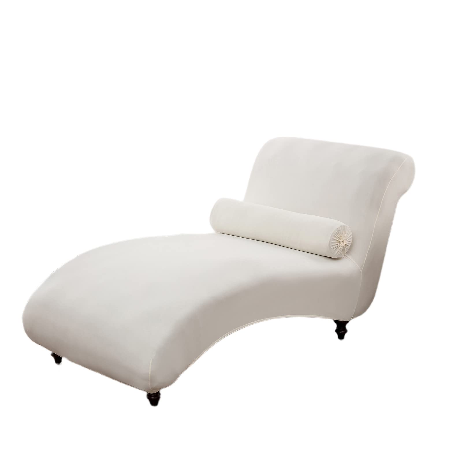 LXYUUM Chaise Lounge Cover Armless Longue Slipcover Stretch Printed Recliner Sofa Covers Stretch Chaise Chair Covers for Living Room Bedroom,19