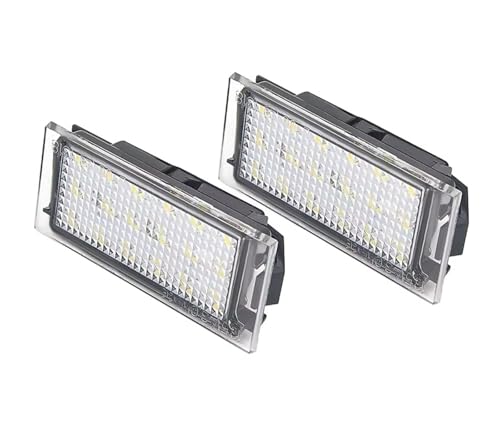 Luces LED coche de matrícula para Renault Clio Twingo Megane Master 2Uds 1