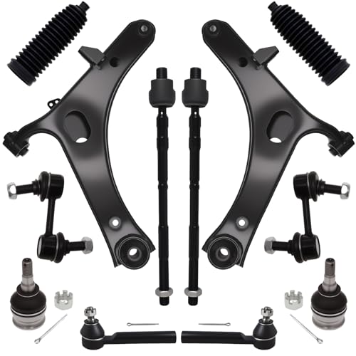 Sound from Rear Suspension Upper Control Arm - 2011 Subaru Legacy, Outback, Forester, Impreza, WRX, & STI 6 AUQDD 12Pcs Front End Suspension Kit Fit For 2012-2016 Su-baru Impreza w/2.0L, 2 Lower Control Arm 2 Ball Joint 2 Sway Bar Link 4 Outer Inner Tie Rod End (# 524-789 524-790 K750049 EV801185 ES3712)