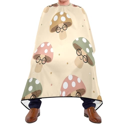 Capa de Barbero Impermeable para Hombre con Cierre Ajustable miniatura 1