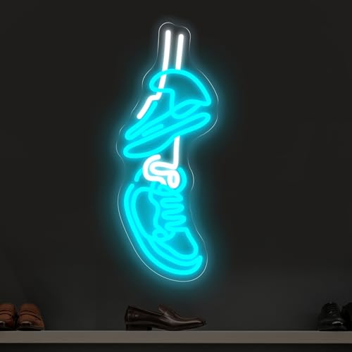 Image of Sneakers Neon Sign For The Ultimate, Modern Shoe Store LED Light