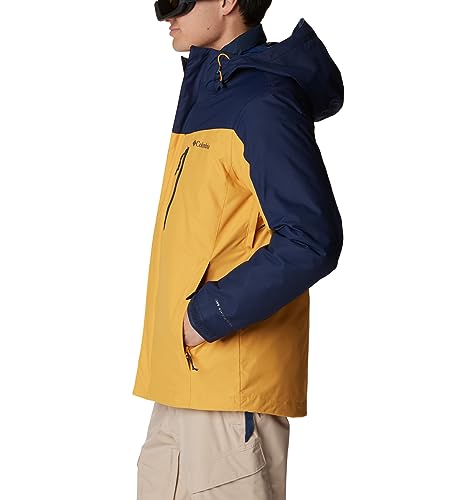 Columbia Men's Whirlibird IV Interchange Jacket, Raw Honey/Collegiate Navy, 3X Big