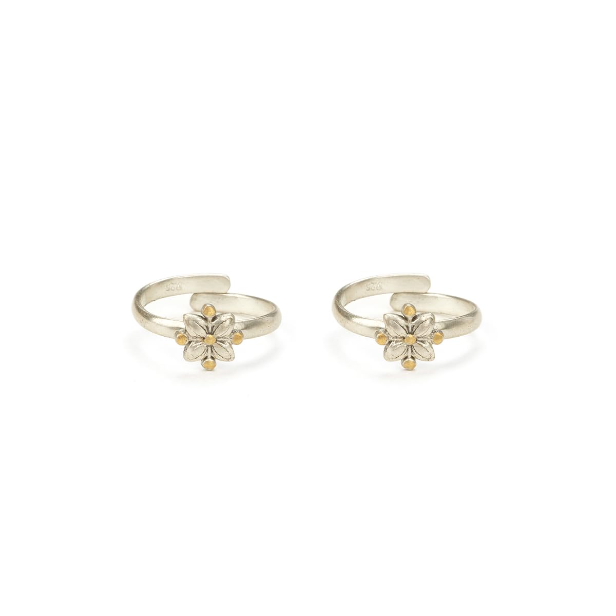 Shaya by CaratLane Mahileyaru Toe Rings in Dual Plated 925 Silver djustable Ring For Women (B0CCDFTFBS) Amazon Price History, Amazon Price Tracker