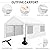 OUTFINE Carport Canopy 12x20 FT Heavy Duty Boat Car Canopy Garage with Removable Sidewalls and Roll-up Ventilated Windows, Tent Stakes x 12, Windproof Ropes x 4, Sandbags x 4 (White)