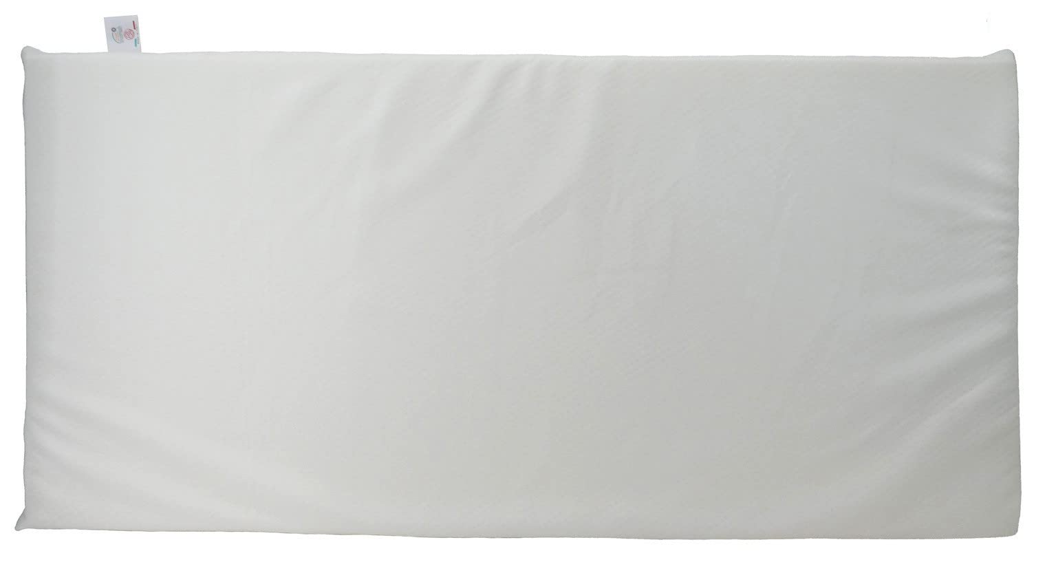 Casatessile Materasso per Lettino - Ideale per Viaggi, da Campeggio, è Sfoderabile e certificato OEKO-TEX Prodotto in Italia - 60x120x4 cm