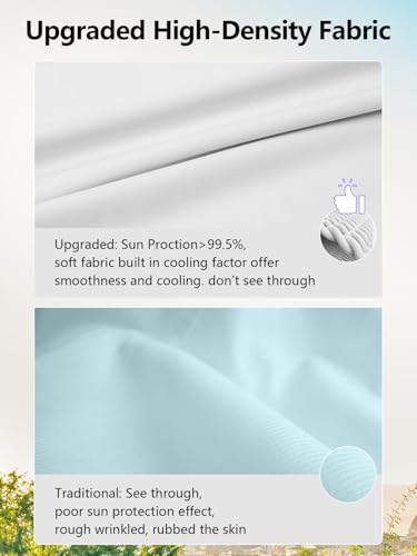 Women's UPF 50+ Long Sleeve Sun Protection Shirt – Quick Dry, Hiking, Fishing & Outdoor Activities 7