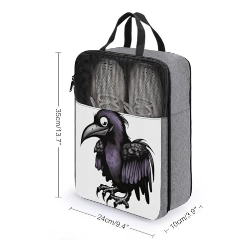 Bolsas de tenis y golf Ravens con cremallera para un transporte de calzado impermeable 2