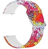 Compatible con modelos de 22 mm: adecuado para lengüetas tradicionales casi inteligentes de 22 mm de ancho. Compatible con Samsung Galaxy Watch 3 de 45 mm, Samsung Galaxy Watch de 46 mm, Samsung Gear S3 Classic, Frontier, Samsung Gear 2, Moto 360 de 2ª generación, 46 mm, Pebble Classic, Huawei Watch 2 Classic/Timex Watch 22 mm, Ticwatch Pro, Fossil Q Founder Gen 2.0/LG Watch. También se adapta a todos los relojes inteligentes de 22 mm.