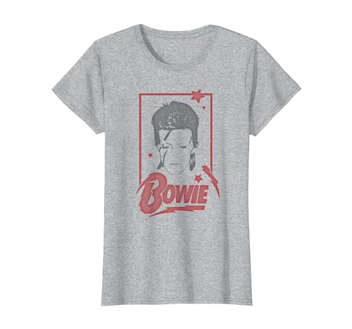 David Bowie - Rêverie T-Shirt, Femme, Gris Chiné, M
