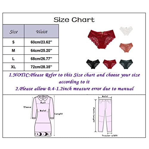 Qvkarw Roupa íntima feminina confortável divertida cintura alta vazada sexy maternidade (branca, G)