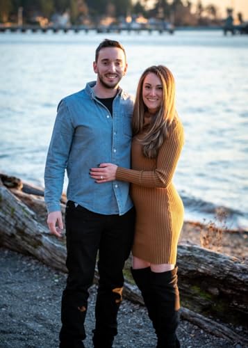 Image of v28 Sweater Dress for Women Ribbed Knit Fitted midi Sexy Fall Winter Bodycon Cowl Neck Dresses