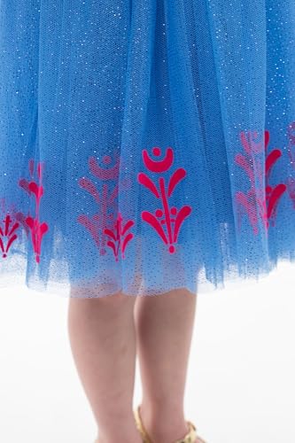 Disfraz niña vestido fiesta princesa sin purpurina M miniatura 5