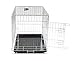Vadigran 13832 Transportkäfig Faltbar Classic 76x48x55cm, L, Silber
