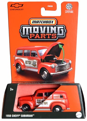 Matchbox 1950 Chevy Suburban, Moving Parts