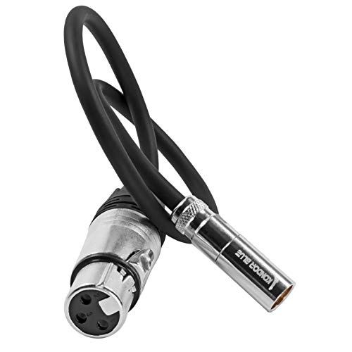 KONDOR BLUE Cabo XLR para conjunto de alta qualidade e gravação e reprodução de áudio de estúdio (16