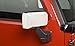 ZMAUTOPARTS Side Mirror Bezels Covers Trim Molding Chrome Compatible with 2006-2010 Hummer H3 H3T Pickup