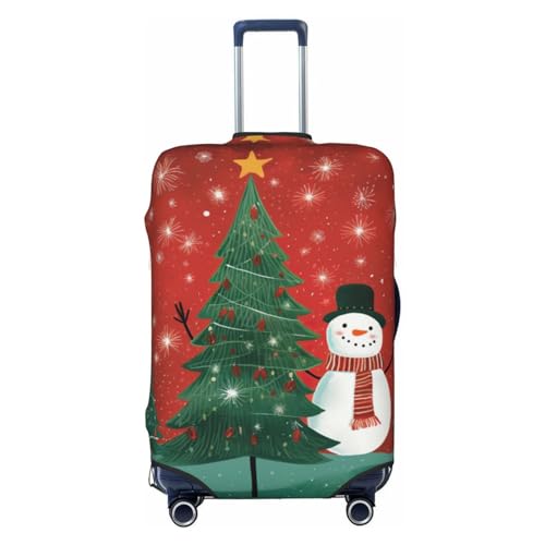 Christmas Holiday Luggage Covers For Suitcase Approved,Suitcase Cover Protector Fit 18-32 InchLuggage, X-Large