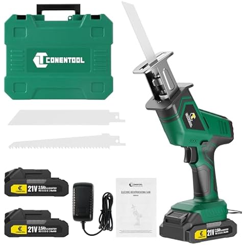 CONENTOOL 21V Cordless Reciprocating Saw Cover
