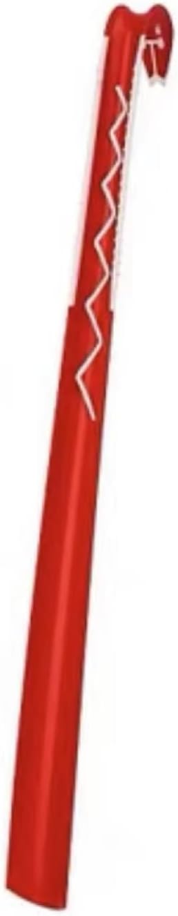 Plastic Lengthening Pull Shoes Creative Long Shoe Pulling Shoes Wearable Shoes Shoes Shoe (60cm)-red