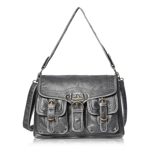 Image of Angel Kiss Purses and Handbags for Women,Vegan Leather Hobo Purses Crossbody Hobo Bag Tote Satchel Handbags