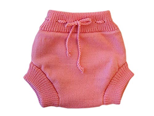 Short en tricot thermorégulateur en laine mérinos adulte fait main