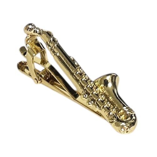 鎌倉カフス工房 ゴールドサックスフォーンネクタイピン cf1817