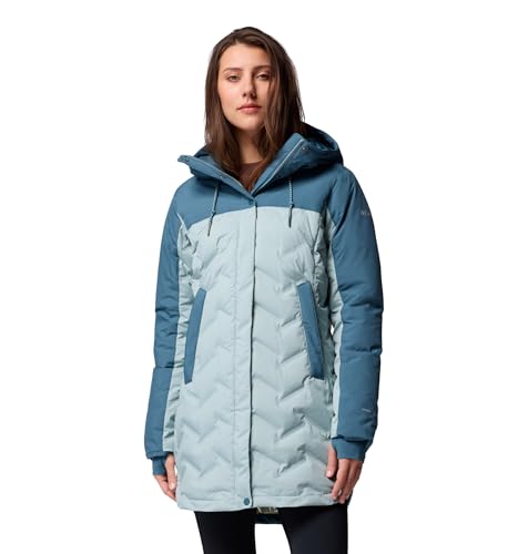 Manteau en duvet Columbia Mountain Croo III Femme, doudoune longue chaude et isolante contre le froid