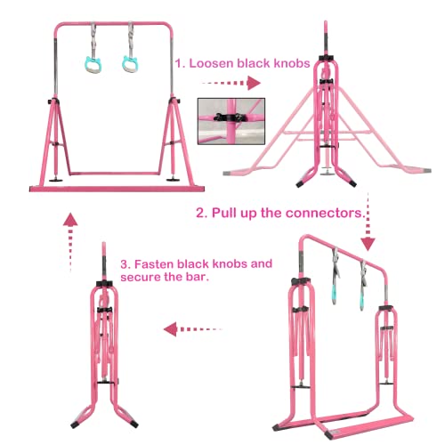 Pregymnastic GDG006E-2 Updated Folding Gymnastics Bar thumb #3