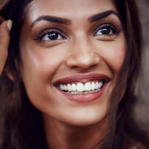 Ruby's Organics Semi-Matte Lipstick for Women All Indian Tones- Highly Pigmented, Moisturizing, Non Drying, Lightweight and Long Lasting- Lip Makeup, Synthetic Chemical Free- Raisin, 3.7g