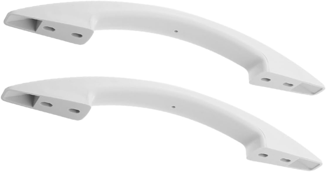 Luxshiny 2pcs Door Handle Replacement Freezer Door Handle for Refrigerator Freezer Non-Slip Easy Installation for Commercial Home Use
