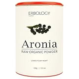 Polvere di Aronia Bio 150g - Per Cuore Sano - Ricco di Antocianine - Potente Antiossidante