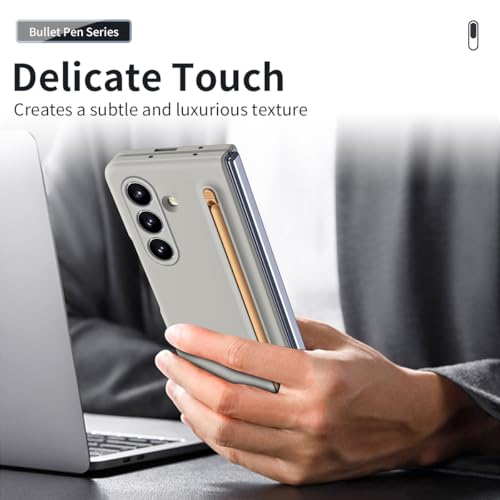 Étui pour Samsung Galaxy Z Fold7 antichoc avec rangement de stylet - 4