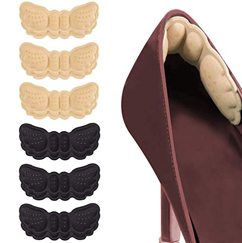 Schuhpolster, 6 Paar Fersenkissen, Fersenpolster, Schuhpolster für lose Schuhe, Fersenschoner für Damen und Herren Cover