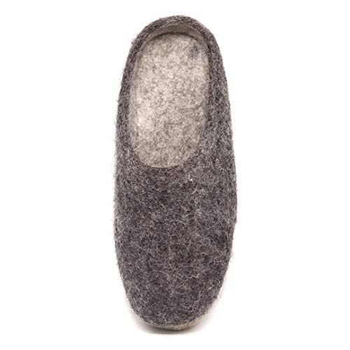 Nootkas Men'S Felted Merino Wool 'Astoria' Mule House Slipper thumb #3