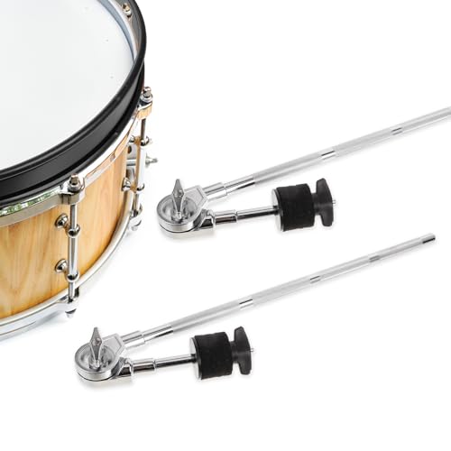 Brazo extensible para platillos de batería UKCOCO plateado miniatura 3