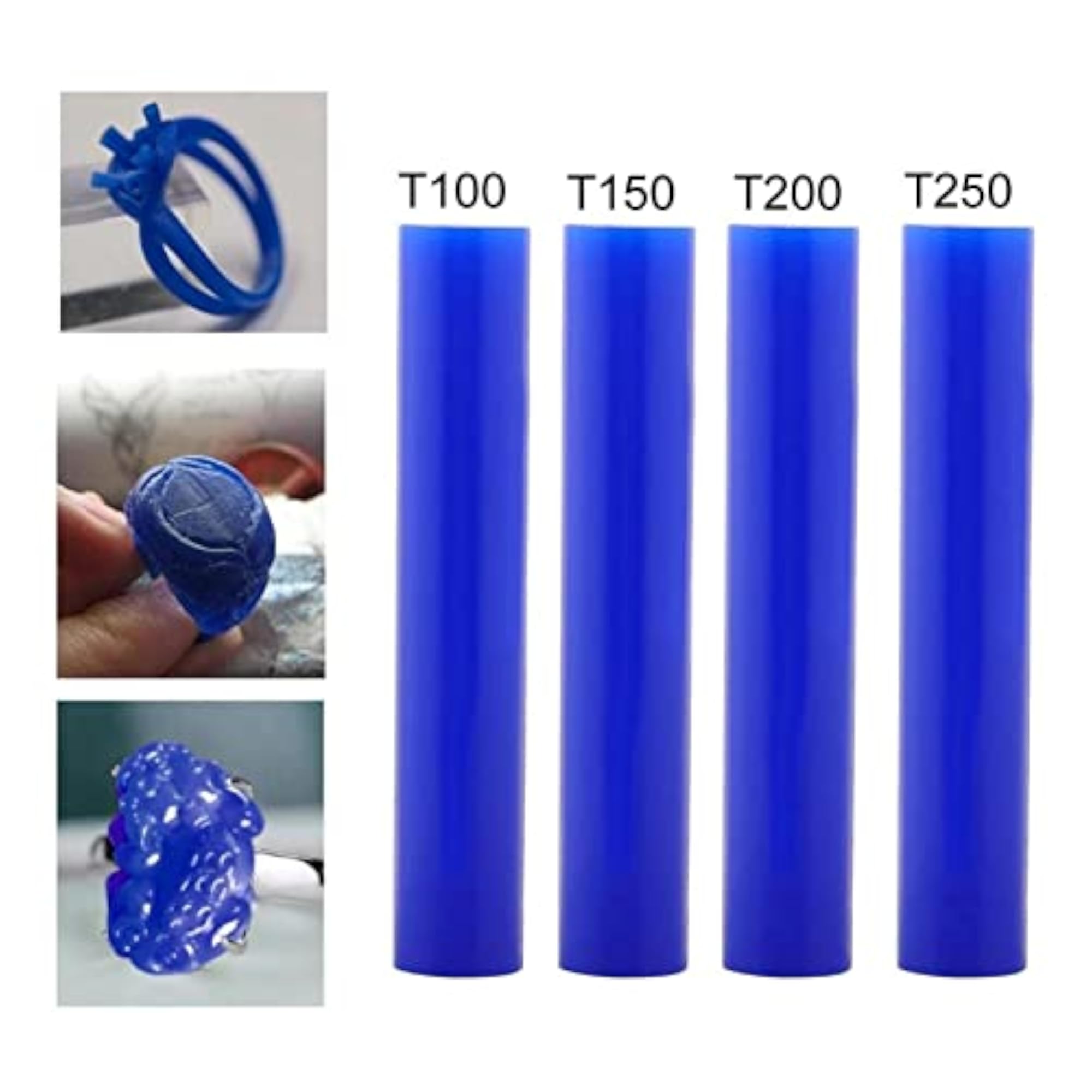 Wax Ring Tube Flat Side for Making Rings, Moulding T150