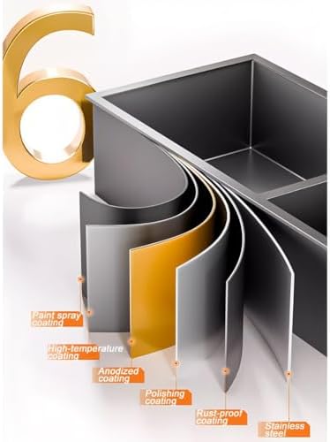 Modern Recessed Stainless Steel Shower Niche with LED Light Strip – Stylish Bathroom Storage & Organizer for Showers, Kitchens & Living Rooms (Black, 320x320x125 mm)